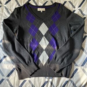 Argyle sweater